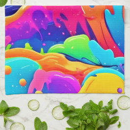 Farbnebel Geschirrtuch