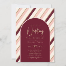 Farbpalette Burgundy Pink Gold Hochzeit
