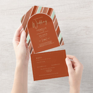 Farbpalette Cinnamon Sage All In One Einladung