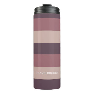 Farbpalette der Farbstreifen Thermosbecher