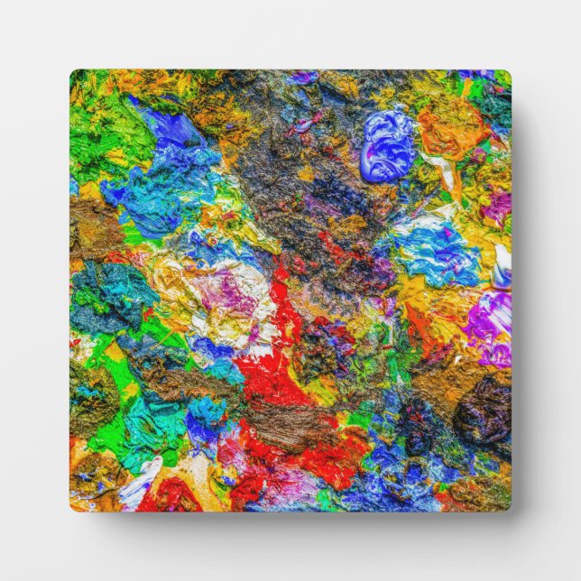 Farbpalette Fotoplatte (Vorderseite)