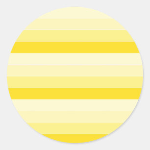 Farbpalette Gelb Harmony Blank Modernes Elegantes Runder Aufkleber