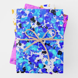 Farbpalette Geschenkpapier Set