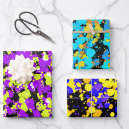 Farbpalette Geschenkpapier Set