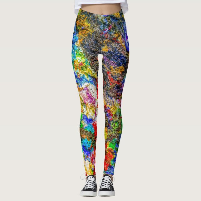 Farbpalette Leggings (Vorderseite)