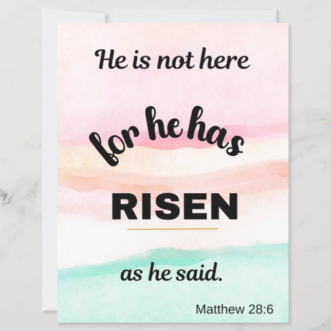 Farbpalette Osterensammlung mit dicker Karte (Vorderseite)