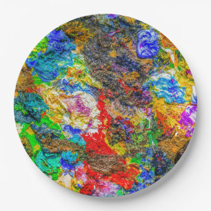 Farbpalette Pappteller
