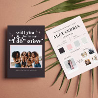 Farbpalette Sie werden mein Bridesmaid-Vorschlag s