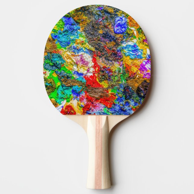 Farbpalette Tischtennis Schläger (Rückseite)