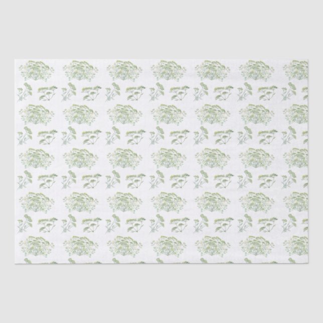 Farbpapier für das Farbgewebe des Kräutertees Seidenpapier (Vorderseite)