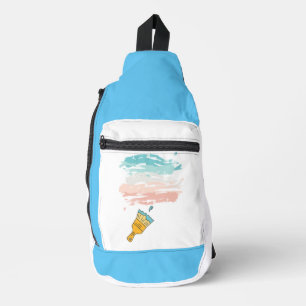 Farbpinsel Crossbody Bag