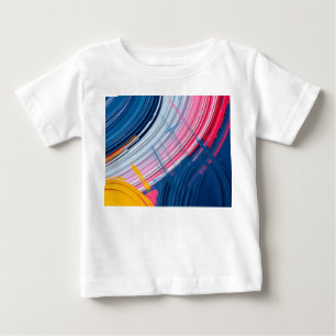 Farbpinsel mit unterschiedlichen Farben Baby T-shirt