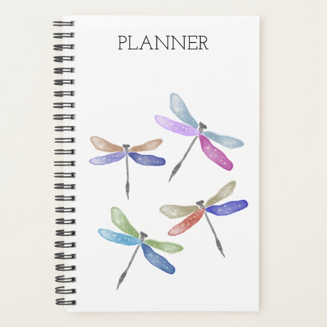 Farbplaner | 5,5 x 8,5 | Leerlaufdaten Planer (Vorderseite)