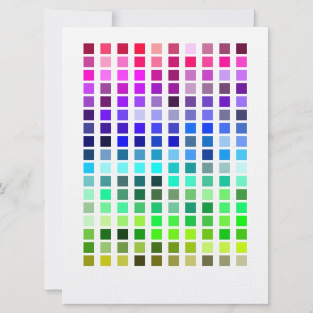 Farbprobe Einladung5 Einladung (Vorderseite)