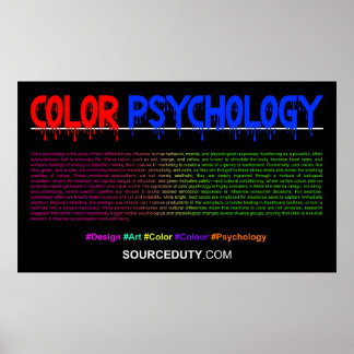 Farbpsychologie Poster