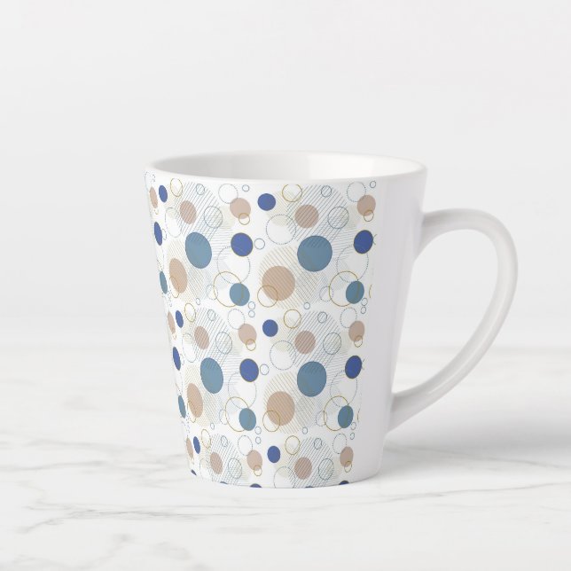 Farbpunkte von Sand und Blue Beach Milchtasse (Rechts)