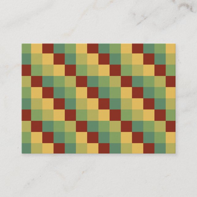 Farbquadrate 016 visitenkarte (Vorderseite)