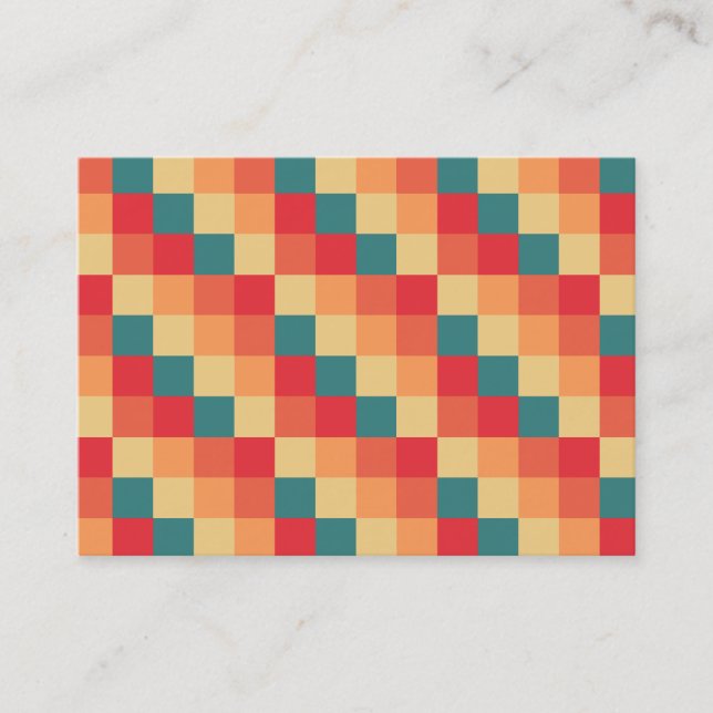 Farbquadrate 017 visitenkarte (Vorderseite)