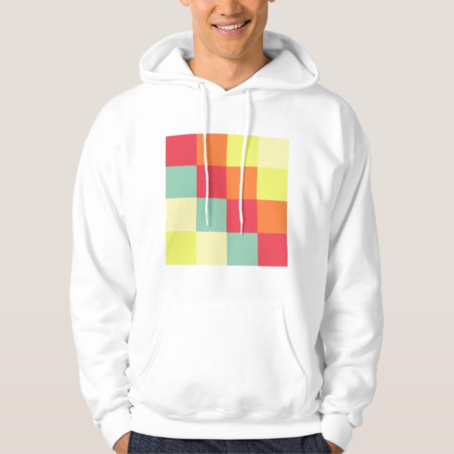 Farbquadrate Hoodie (Vorderseite)