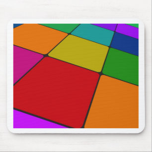 Farbquadrate Mousepad