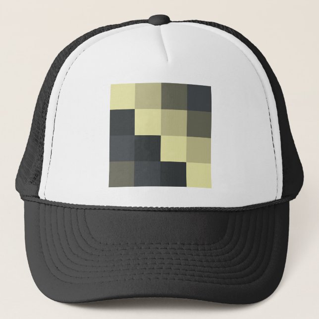 Farbquadrate Truckerkappe (Vorderseite)
