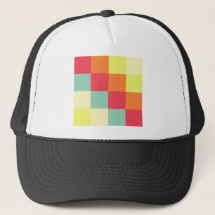 Farbquadrate Truckerkappe
