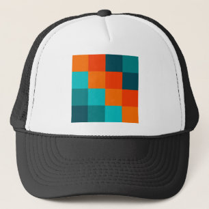 Farbquadrate Truckerkappe