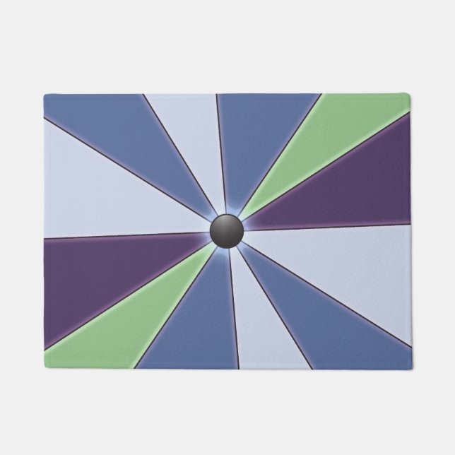 Farbrad Fußmatte (Vorderseite)