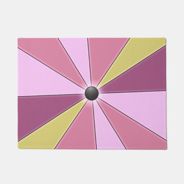 Farbrad Fußmatte (Vorderseite)