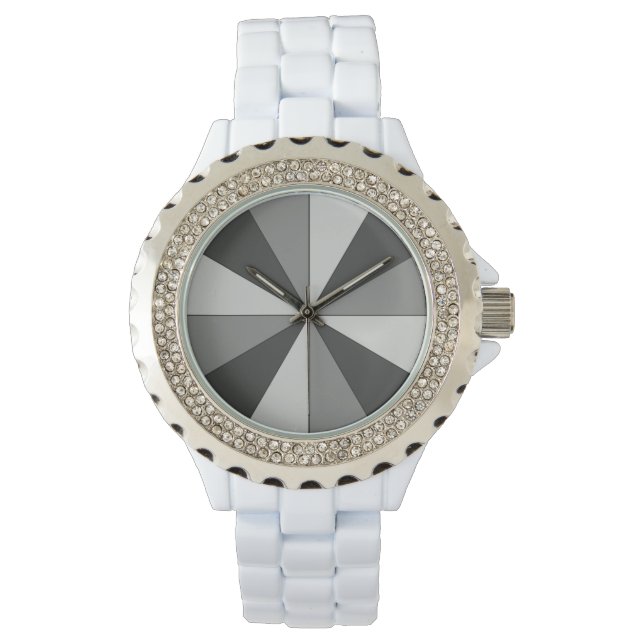 Farbrad grau armbanduhr (Vorderseite)