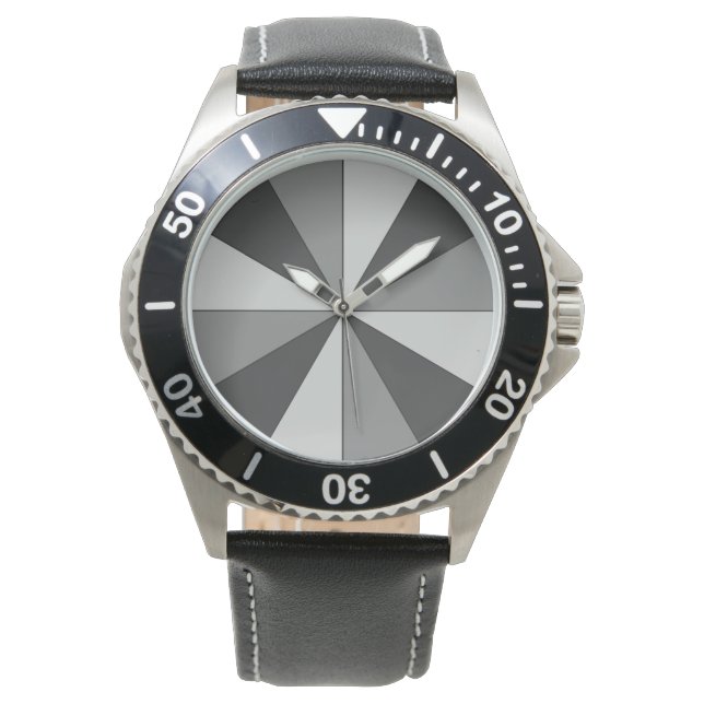 Farbrad grau armbanduhr (Vorderseite)