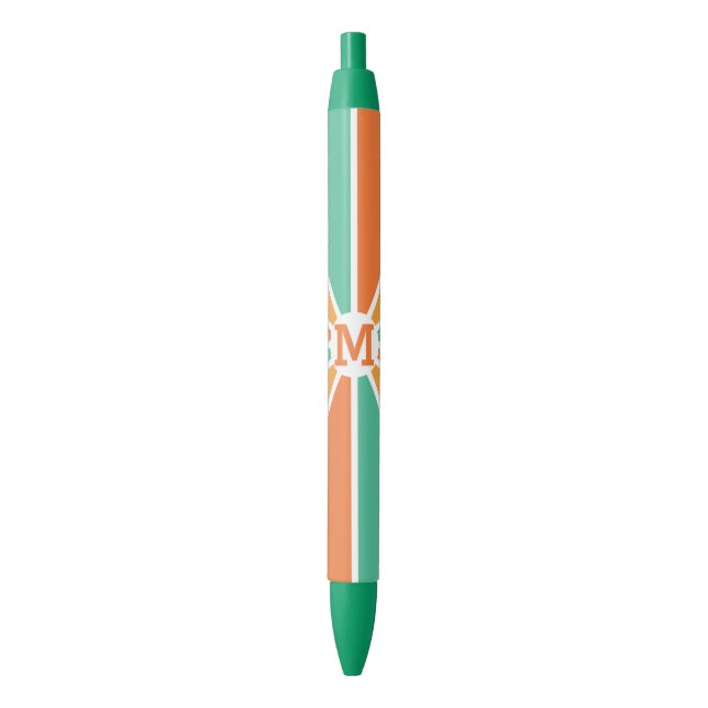 Farbrad / Rays Custom Monogram Pens Kugelschreiber (Vorderseite Vertikal)