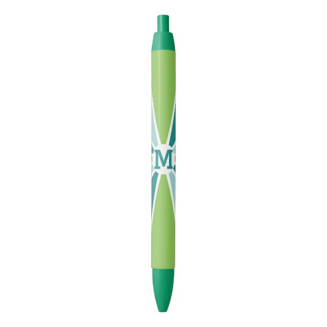 Farbrad / Rays Custom Monogram Pens Kugelschreiber (Vorderseite Vertikal)