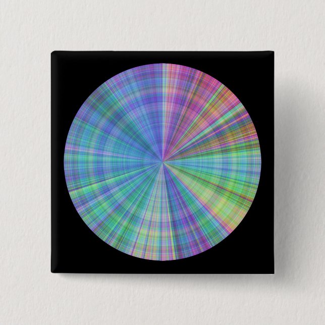 Farbradintensive Farbvariationen Button (Vorderseite)