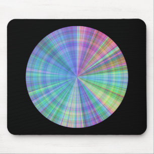 Farbradintensive Farbvariationen Mousepad