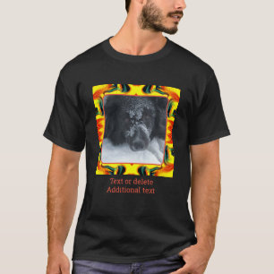 Farbrahmen erstellen Sie Ihr eigenes Foto für Haus T-Shirt
