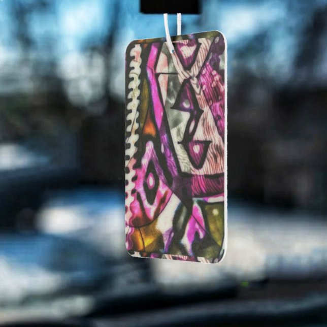 Farbraub Autolufterfrischer (Display your artistic side, when you choose this Rapture In Color Air Freshener!)