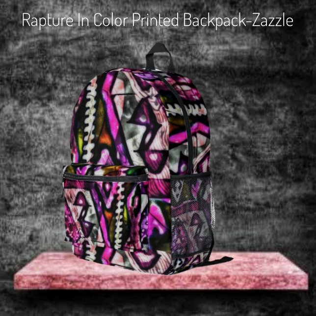 Farbraub Bedruckter Rucksack (Von Creator hochgeladen)