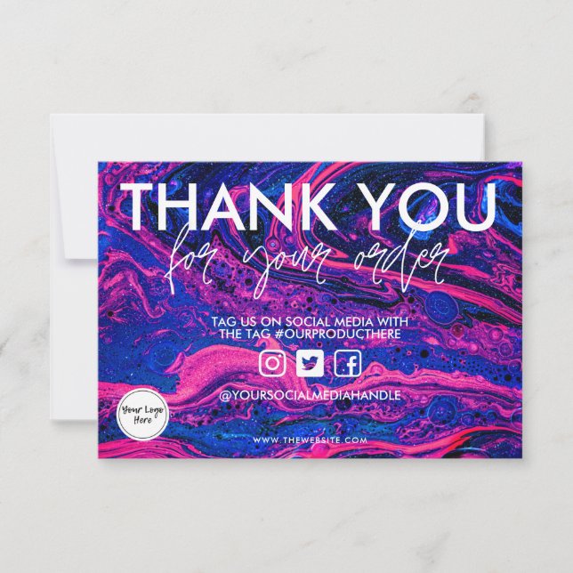 Farbraum Vielen Dank, Media Insert (Vorderseite)