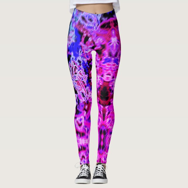 Farbriss Leggings (Vorderseite)