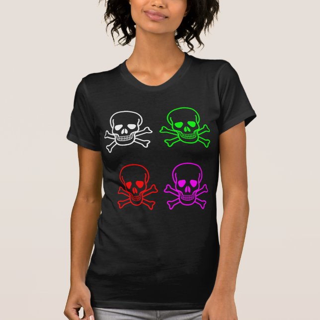 FARBschädel T-Shirt (Vorderseite)