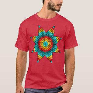 Farbschattierungen der türkisfarbenen amerikanisch T-Shirt
