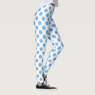 Farbschattierungen von blauen Wasserfarben Leggings
