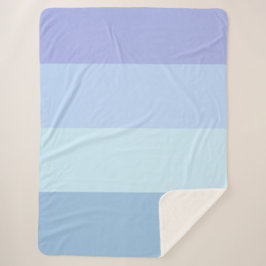 Farbschema für Winterpastellfarben Sherpadecke