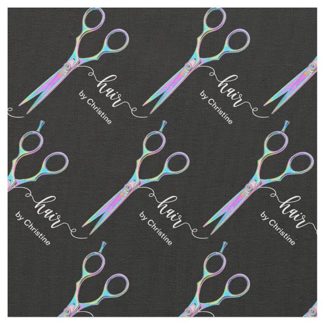 Farbschere Stoff (Nahaufnahme)