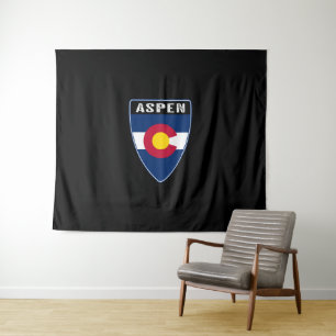 Farbschild Wandteppich