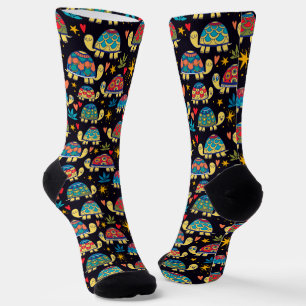 Farbschildkröten Socken