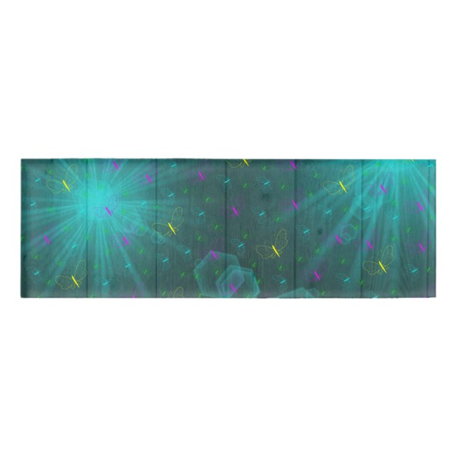 Farbschmetterling Namenschild (Vorderseite)