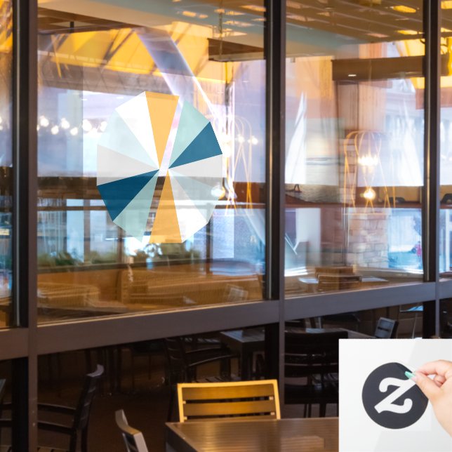 Farbschnitte  fensteraufkleber (Restaurantfenster)