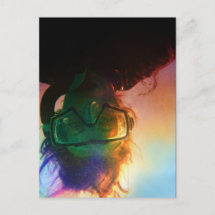 Farbschnorchel Postkarte